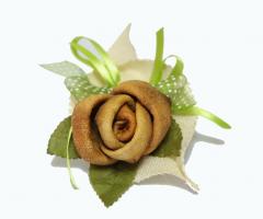 Laboratorio artigianale BergArte - Bomboniera profumata a forma di rosa