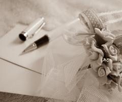 Matrimonio Sottocosto - Gli Inviti, il tableau, il menu, il  libricino della messa