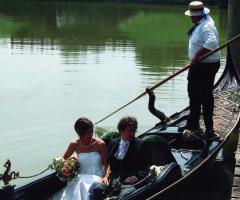 Villa Barchessa Valmarana - Ingresso trionfale in gondola