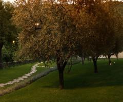 Viale che conduce alla chiesa