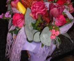 Composizione floreale per il matrimonio