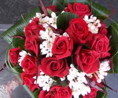 Bouquet rose rosse