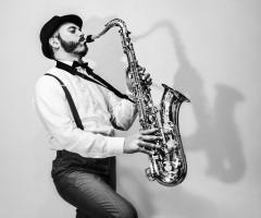 Giuseppe al sax - Malchevada Jazz Band