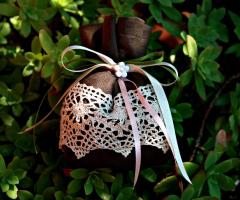 Il sogno di Noemi - Lino naturale con inserto in merletto