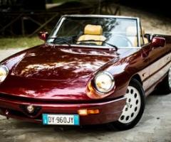 Attilio Perfetti - L'Alfa Romeo Spider Duetto per il matrimonio