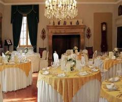 Castello di Giaglione - Sala interna per il ricevimento di matrimonio