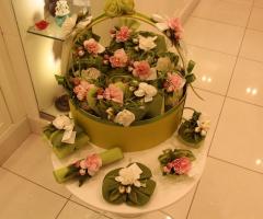 Bomboniere di matrimonio sui toni del verde