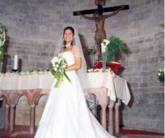 Foto sposa sull'altare