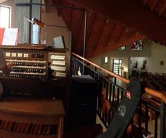 La chiesa di Sant'Andrea a Concesio.