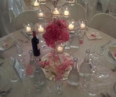 Ristorante Nara - Allestimento tavoli per matrimonio