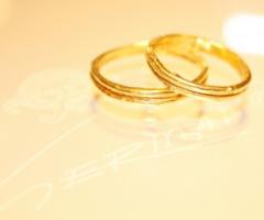 Fedi nuziali per gli sposi