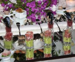 Ristorante Aquamarina - Fingerfood con prosciutto crudo