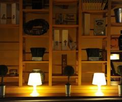 L'atmosfera delle salette interne