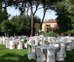Ricevimento di matrimonio in giardino - Hotel Villa Maya
