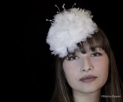 Fabbrica Prezioso - Acconciatura sposa tulle Swarovski