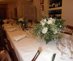 Centrotavola floreali per il matrimonio