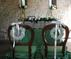 Addobbi floreali per la cerimonia di nozze