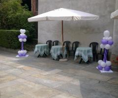 Palloncini per la casa della sposa