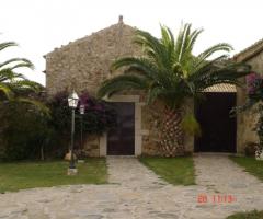Vista esterna del Ristorante Baglio Strafalcello