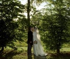 Foto del bacio degli sposi