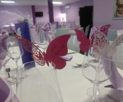 Areaemme - Matrimonio tema farfalle