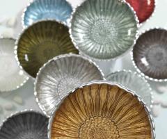 Linea Girasole - Vetro e Argento 999