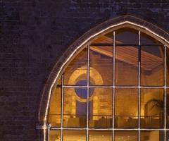 Particolare dell\'esterno della location