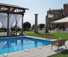 Piscina della location di matrimonio