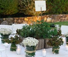 Angolo delle piante al matrimonio