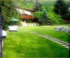 Entrata della villa per il matrimonio