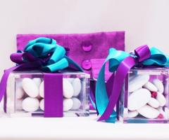 Confetti in una scatolina di plexiglass da portare a casa