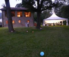 L'esterno di Villa Ghirardini