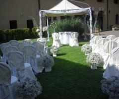 Celebrazione del rito di matrimonio al Castello di Giovenzano