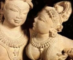 Statuetta induista di Prakriti & Purusha