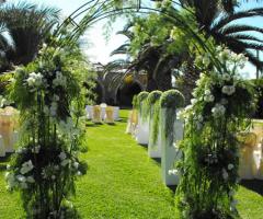 Allestimento floreale per cerimonia civile