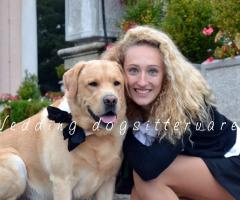 Con theo a Ville Ponti - Wedding dogsittervarese