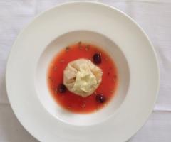 Primo piatto per il menu di nozze