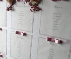 Tableau per il matrimonio