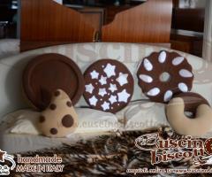 Gocciole, Pan Di Stelle e Ringo della linea Cuscino Biscotto