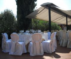 Ricevimento di matrimonio in un casale