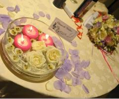 Monica Caparrotta Wedding Planner - Centrotavola per il tavolo di nozze