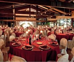 Sala del ristorante per le nozze