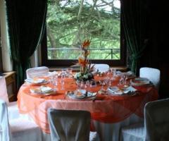 Ricevimento di matrimonio in arancio