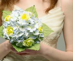Paper Garden - Bouquet Ortensie e Rose
