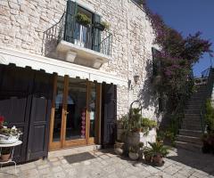 Masseria Montepaolo - L'ingresso della sala ristorante