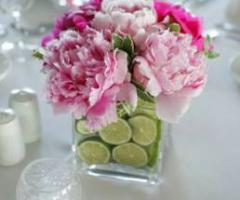 Opere di fata - Centrotavola in rosa