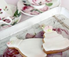 Biscotti abito da sposa