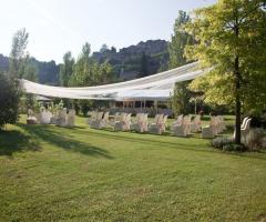 Cerimonia di matrimonio in giardino