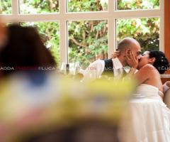 Foto del bacio degli sposi