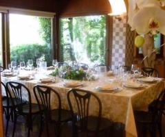 Sala per il buffet di nozze